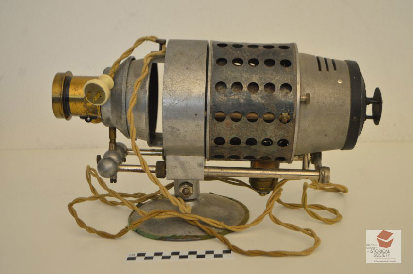 featured museum artifact lantern slide projector