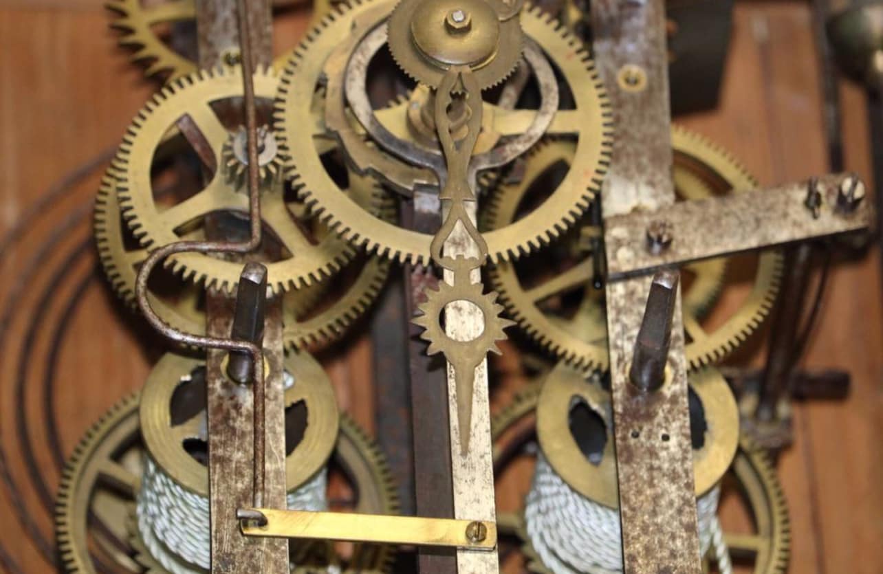 inner clockwork gears